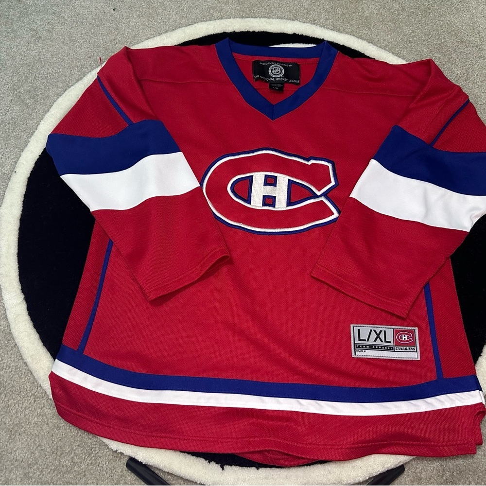 Team Apparel Red and Blue Jersey